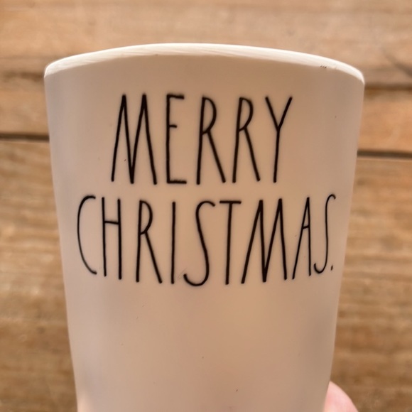 Rae Dunn 2021Merry Christmas Enchante 100% Melamine cup - Picture 2 of 4